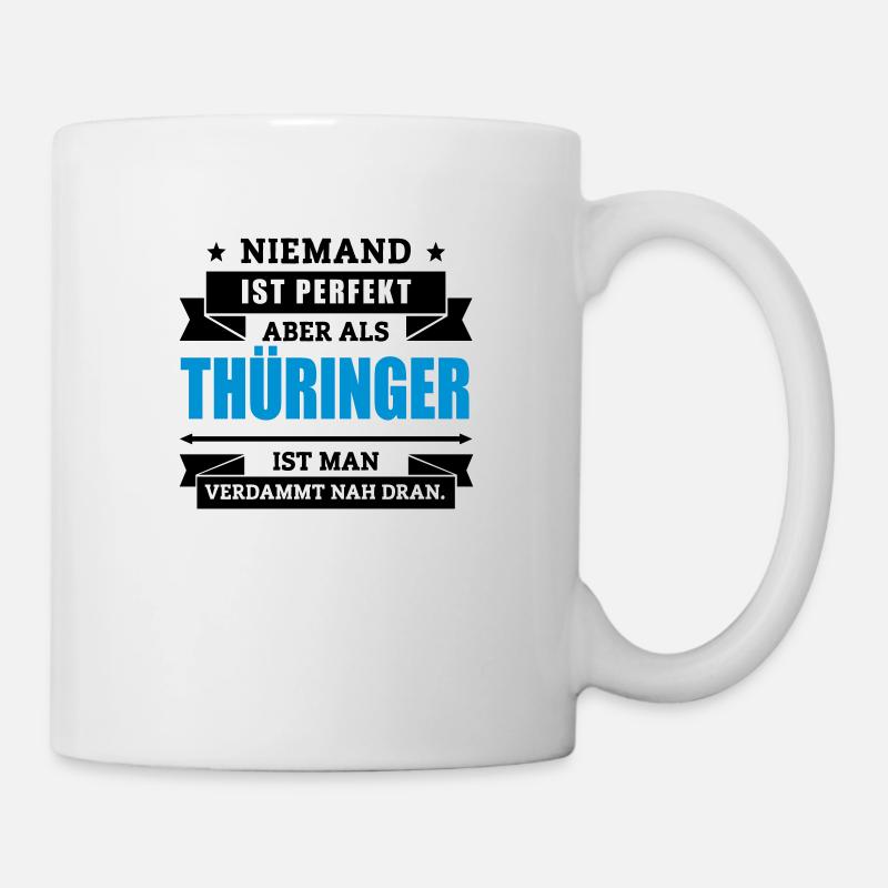 Funshirt Thüringer - Tasse - Weiß