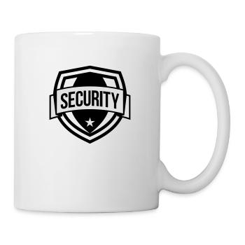 Security - Tasse - Weiß - Rechts