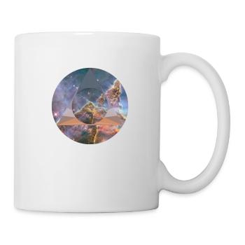 Space Polygon - Mug - white - Right