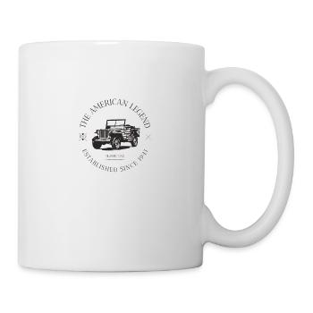 JEEP WILLYS AMERICAN CAR - Mug blanc - blanc - Droite