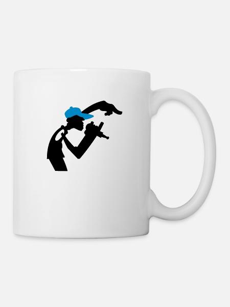 Rappeur - Mug blanc - blanc