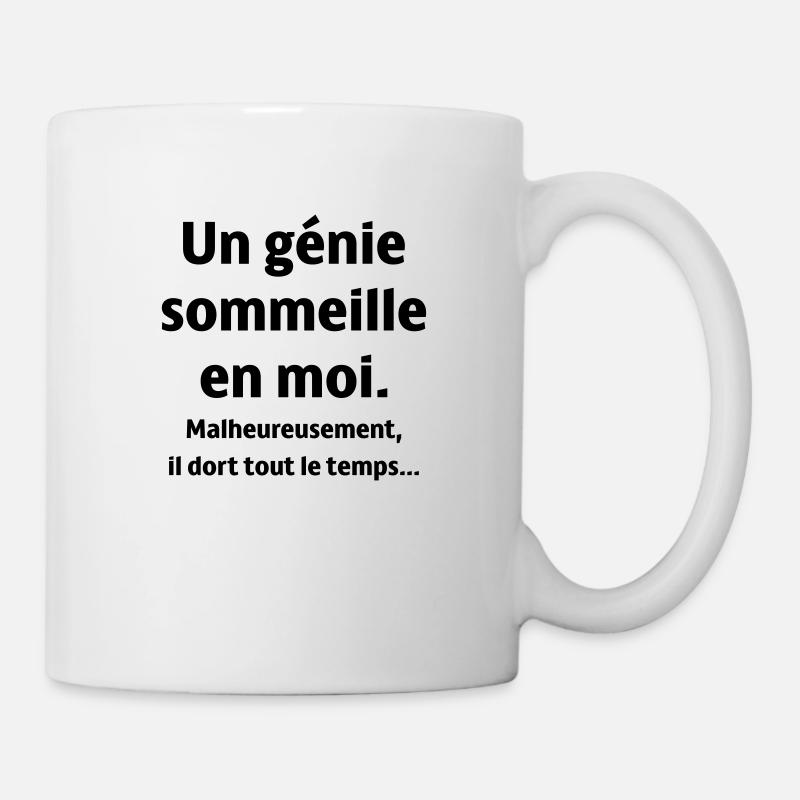un génie - Mug blanc - blanc