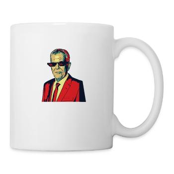 VDB ICON VAN DER BELLEN - Tasse - Weiß - Rechts