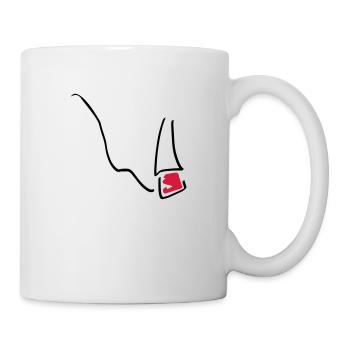 cigarette_01 - Tasse - Weiß - Rechts