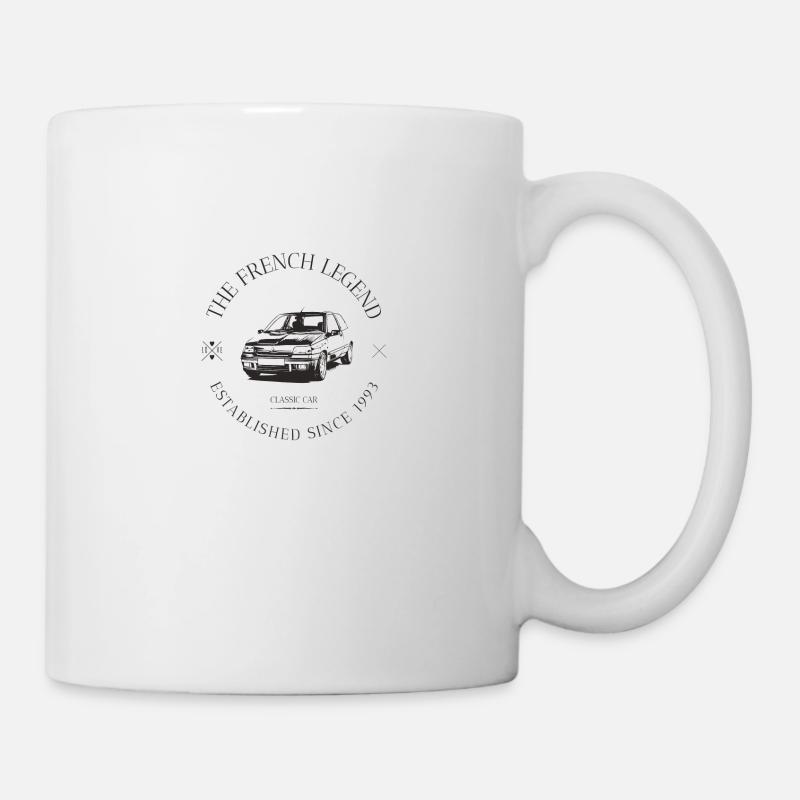 CLIO WILLIAMS FRENCH CAR - Mug blanc - blanc