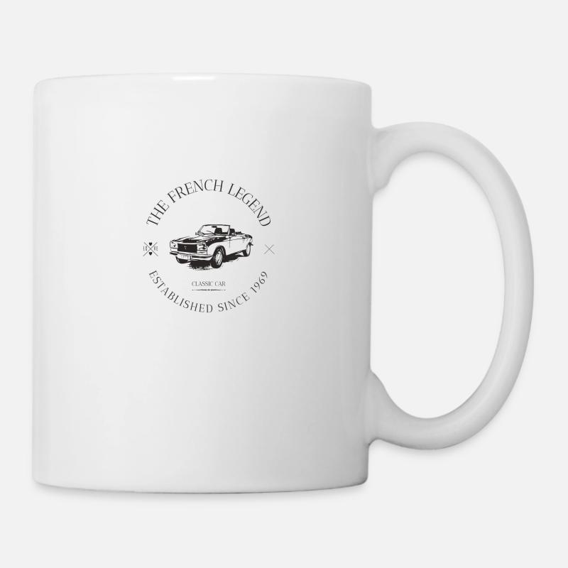 304 COUPE FRENCH CAR - Mug blanc - blanc