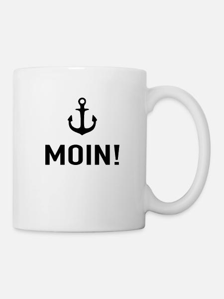 MOIN Anker 1- - Tasse - Weiß