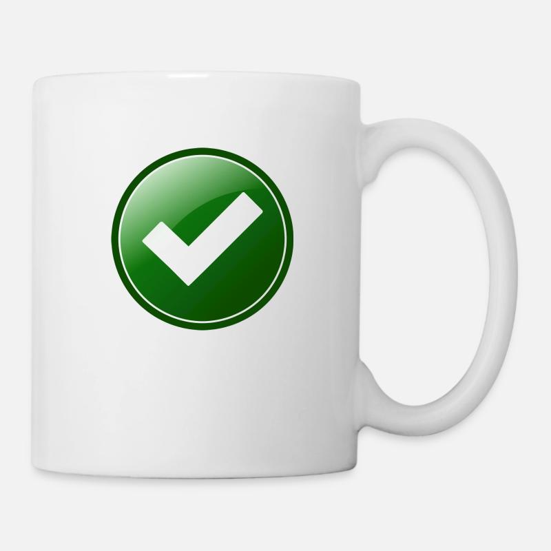 ok - Mug blanc - blanc