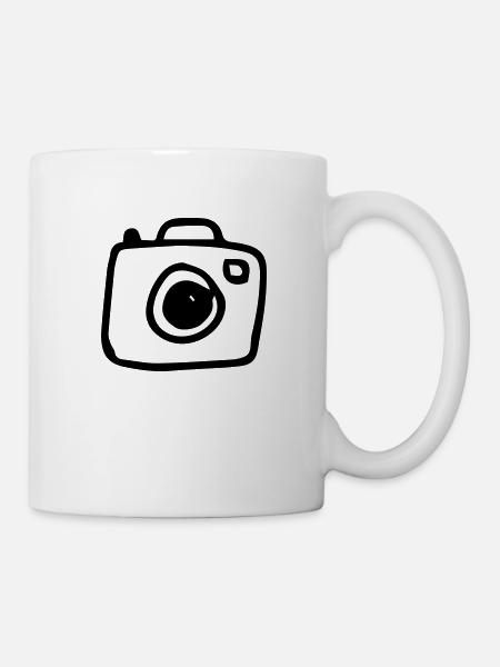Kamera,photographisch,Bild,Ausrüstung,Studio,Linse - Tasse - Weiß