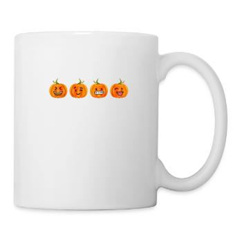Citrouille - Mug blanc - blanc - Droite