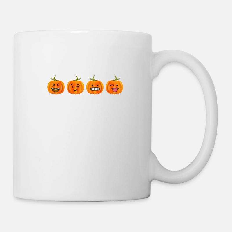Citrouille - Mug blanc - blanc