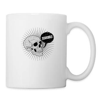 Die schrecklichen Freunde - Tasse - Weiß - Rechts