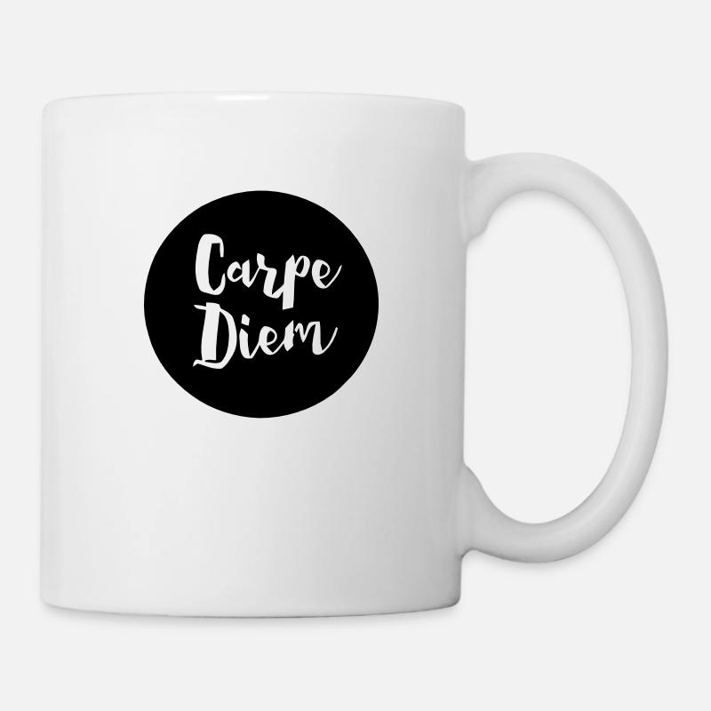 Carpe Diem - Mug blanc - blanc