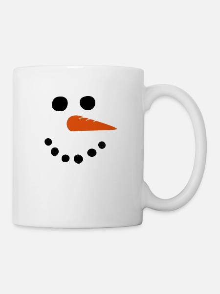 Schneemann - Tasse - Weiß