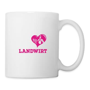 Diese Frau liebt Ihren Landwirt - Tasse - Weiß - Rechts