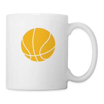 Basketball - Tasse - Weiß - Rechts