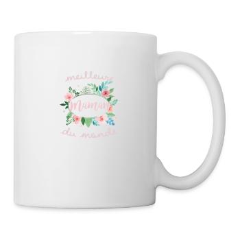 Meilleure maman du monde - Mug blanc - blanc - Droite