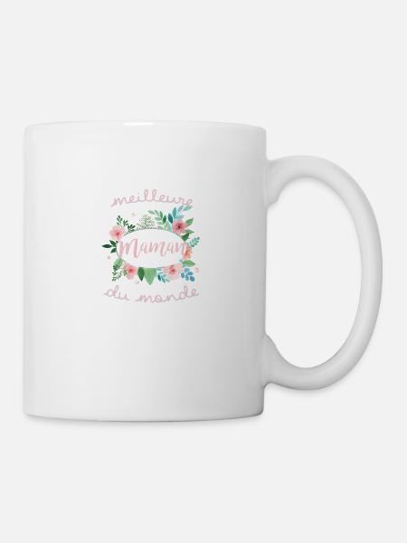 Meilleure maman du monde - Mug blanc - blanc