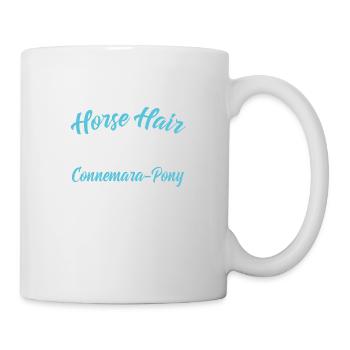 Glitter Connemara-Pony - Tasse - Weiß - Rechts