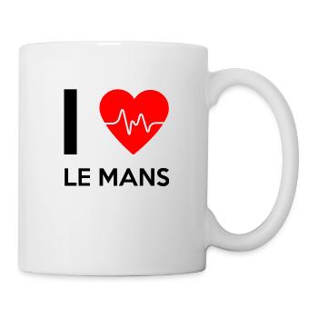 I Love Le Mans - I love Le Mans - Mug - white - Right