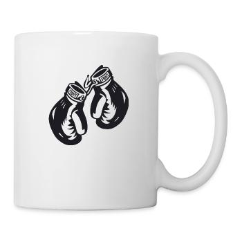 Boxhandschuhe - Tasse - Weiß - Rechts