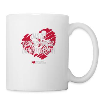 RR-131-M: Das ist kein Schweiss, das ist Glitzer! - Tasse - Weiß - Rechts