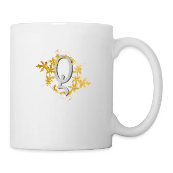 Initials2-Q - Tasse - Weiß - Rechts