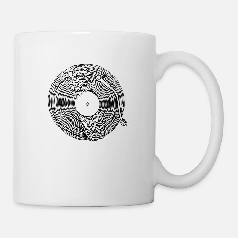 gelösten Drehscheibe - Tasse - Weiß