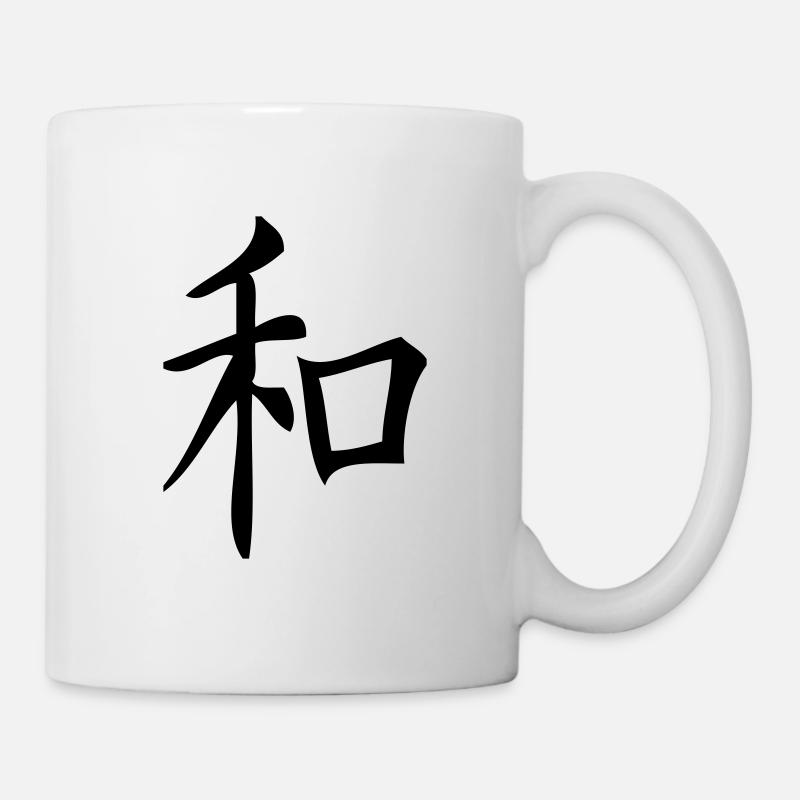 Frieden - Tasse - Weiß