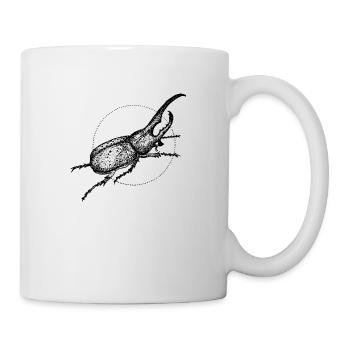 Wurm - Tasse - Weiß - Rechts