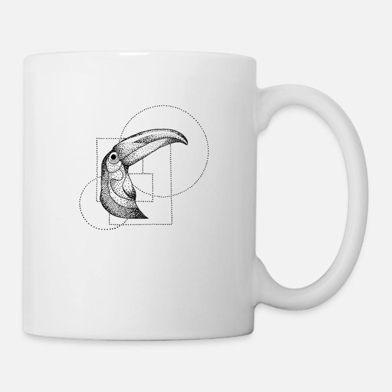Tukan - Tasse - Weiß