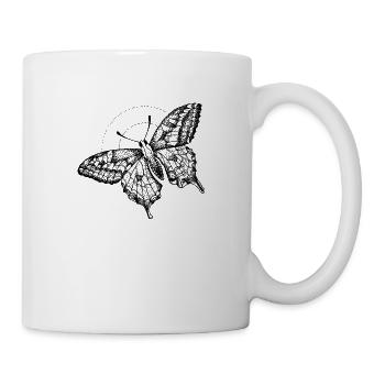 Motte - Tasse - Weiß - Rechts