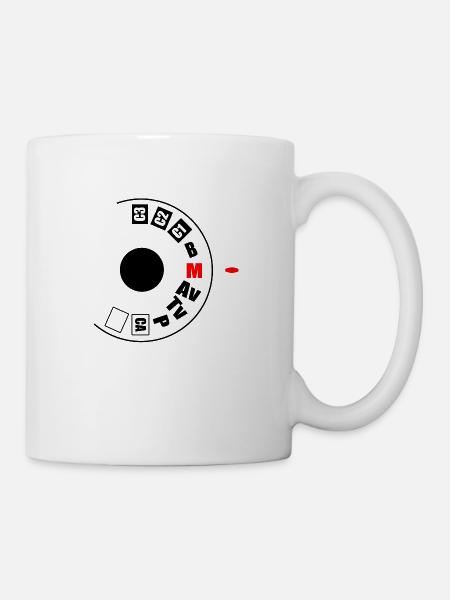 Kamera - Tasse - Weiß