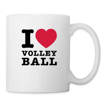I Love Volleyball 2 - Mug - white - Right