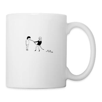 Ziehen aus ihrem - Tasse - Weiß - Rechts