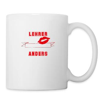 Lehrer - Tasse - Weiß - Rechts