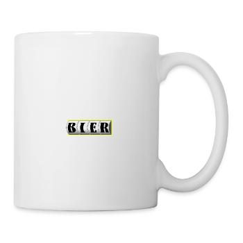 Jens und Bier - Tasse - Weiß - Rechts