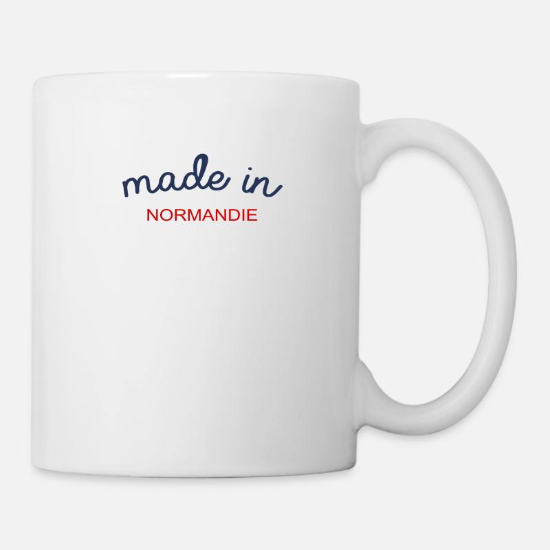Made in Normandie - Mug blanc - blanc