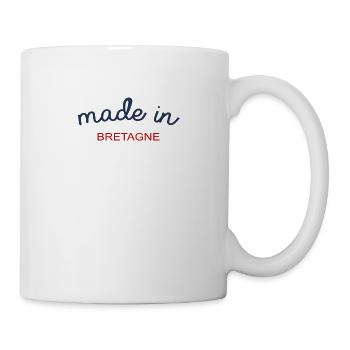Made in Bretagne - Mug blanc - blanc - Droite