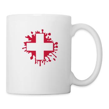 schweiz - Tasse - Weiß - Rechts