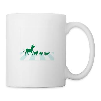 Abbey Road - Bremen Town Musicians - Mug - white - Right