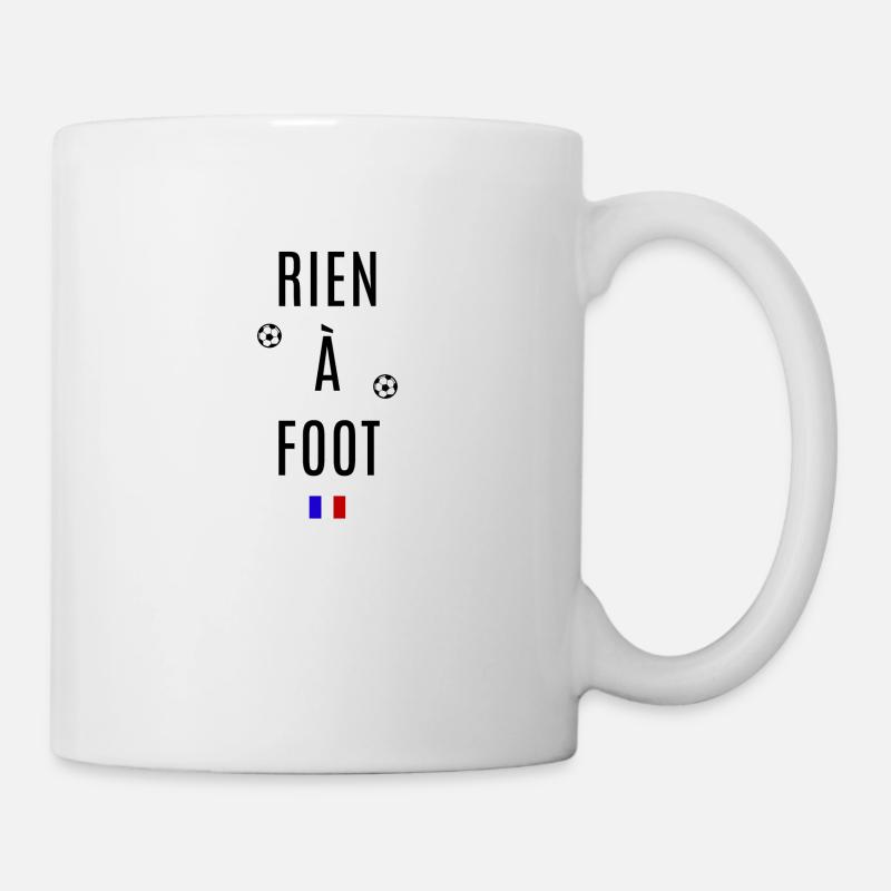 Rien à foot - Mug blanc - blanc