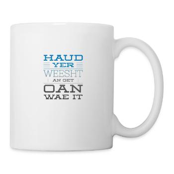 Scottish Banter insults as we Love to do - Mug - white - Right