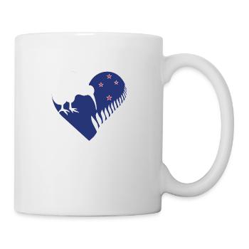 Neuseeland - New Zealand - Tasse - Weiß - Rechts