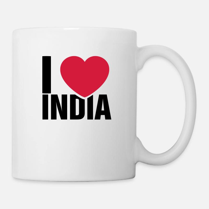 J'adore l'Inde - Mug blanc - blanc
