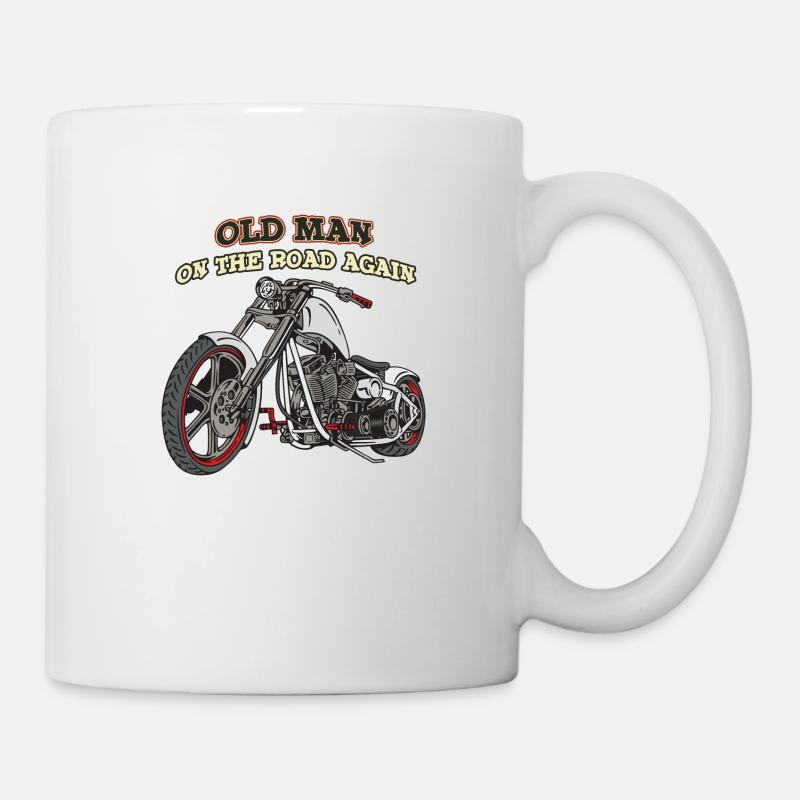 Old Man - Tasse - Weiß