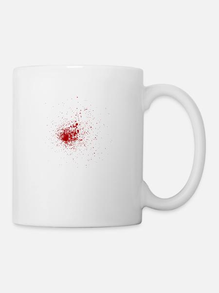 Blood - Blut 2 - Tasse - Weiß