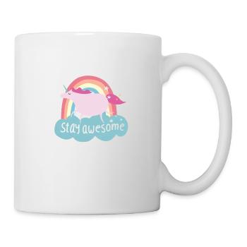 Unicorn - Tasse - Weiß - Rechts
