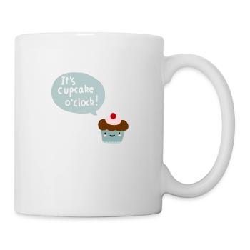 Cupcake - Tasse - Weiß - Rechts