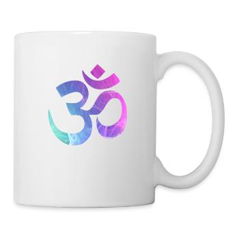 yoga om 4 - Tasse - Weiß - Rechts